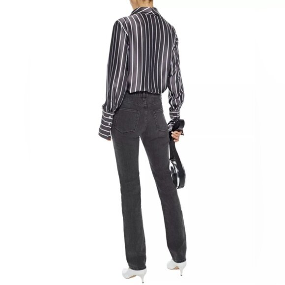 NWT SIMON MILLER W009 GASPER Jeans Garment Dye Slim Boot USA Made 🇺🇸 Size 27 - Picture 2 of 15